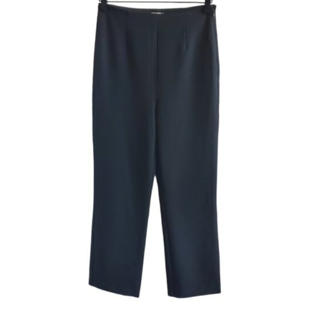 Aritzia Wilfred Black Porto Cropped, High-rise Dress Pants Size 6 - Picture 3 of 10
